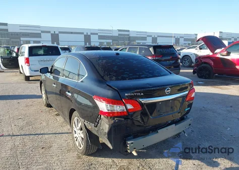 2013 Nissan Sentra Sl z USA, uszkodzony, nr VIN 3N1AB7AP3DL725820